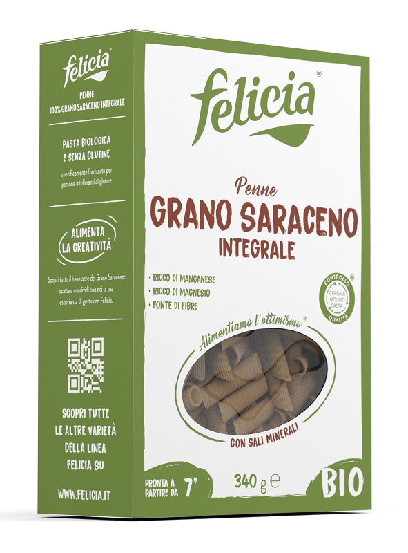 FELICIA BIO SARACENO PENNE 340 G - Farmacia Mortise