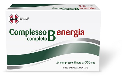 MATT DIVISIONE PHARMA COMPLESSO COMPLETO B ENERGIA 24 COMPRESSE - Farmacia Mortise