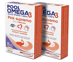 POOL OMEGA 3 PINK SUPREMO 30 CAPSULE - Farmacia Mortise