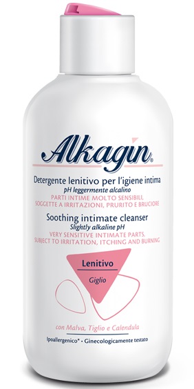 ALKAGIN DETERGENTE INTIMO LENITIVO ALCALINO 250 ML - Farmacia Mortise