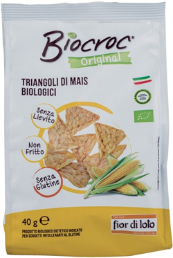 BIOCROC TRIANGOLI DI MAIS BIO 40 G - Farmacia Mortise