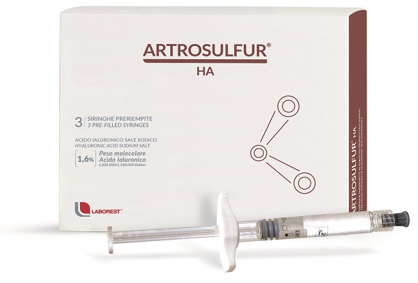 SIRINGA INTRA-ARTICOLARE ARTROSULFUR HA ACIDO IALURONICO 1,6% 2 ML 3 PEZZI - Farmacia Mortise