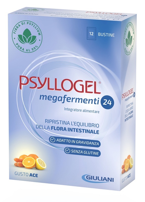 PSYLLOGEL MEGAFERMENTI 24 ACE 12 BUSTE 3 G - Farmacia Mortise