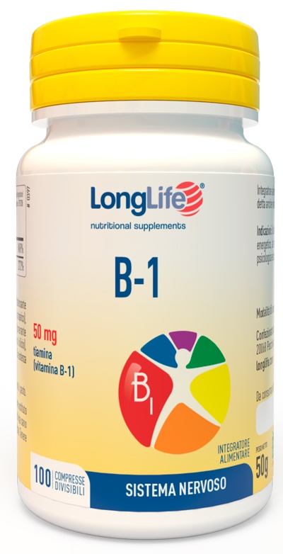 LONGLIFE B1 100 COMPRESSE 50 MG - Farmacia Mortise