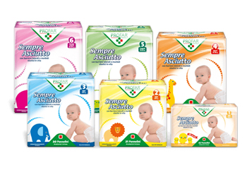 SEMPRE ASCIUTTO MINI TAGLIA 2 3/6KG 21 PEZZI PROFAR - Farmacia Mortise