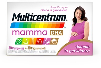 MULTICENTRUM MAMMA DHA 30 COMPRESSE + 30 CAPSULE - Farmacia Mortise