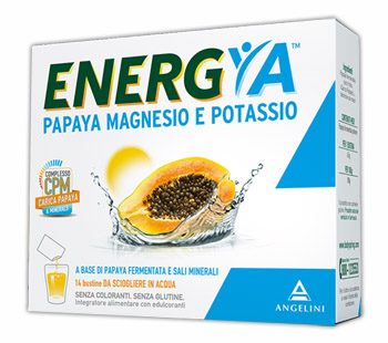 ENERGYA PAPAYA MAGNESIO POTASSIO 14 BUSTINE - Farmacia Mortise