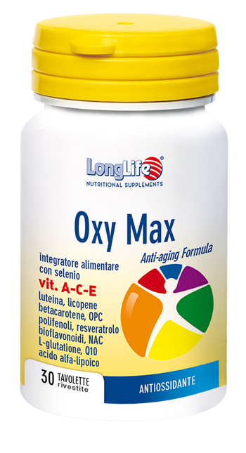 LONGLIFE OXY MAX 30 TAVOLETTE RIVESTITE - Farmacia Mortise