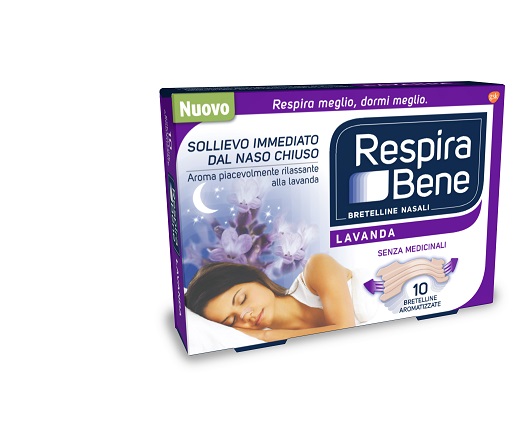 CEROTTO NASALE LAVANDA RESPIRA BENE 10 PEZZI - Farmacia Mortise