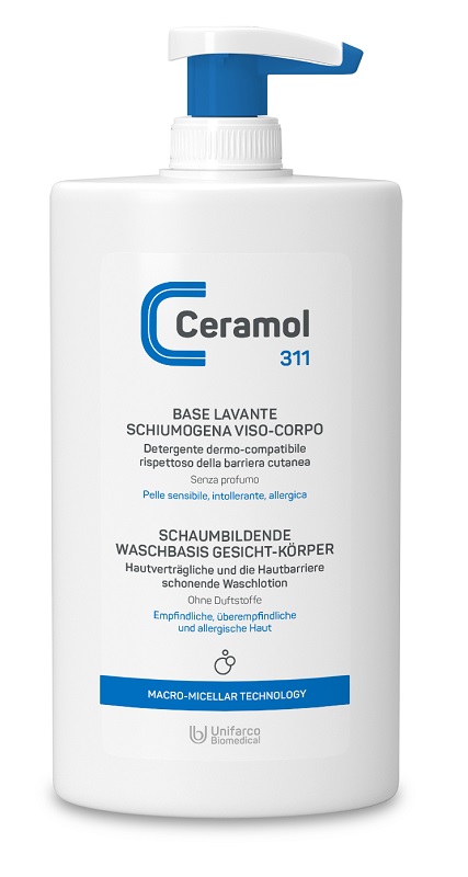 CERAMOL 311 BASE LAVANTE SCHIUMOGENA 400 ML - Farmacia Mortise