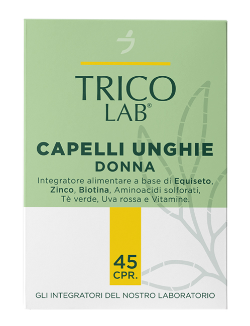 LABORATORIO DELLA FARMACIA TRICOLAB CAPELLI UNGHIE DONNA 45 COMPRESSE - Farmacia Mortise