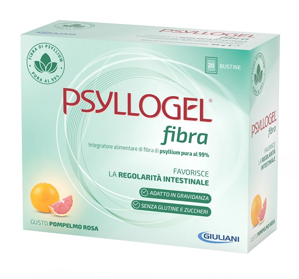 PSYLLOGEL FIBRA POMPELMO ROSA 20 BUSTINE - Farmacia Mortise