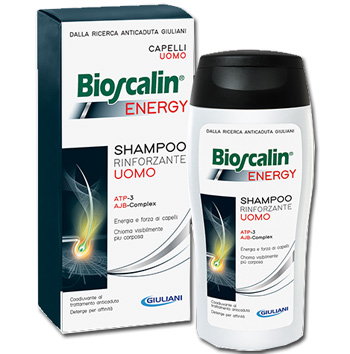 BIOSCALIN ENERGY SHAMPOO 200 ML + SHAMPOO 200 ML - Farmacia Mortise