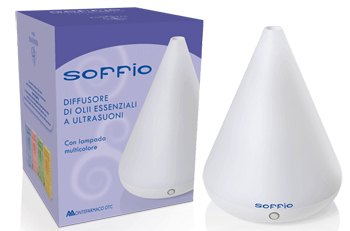 VAPO ESSENTIA SOFFIO AD ULTRASUONI + LAMPADADA CON FUNZIONE MULTICOLORE - Farmacia Mortise