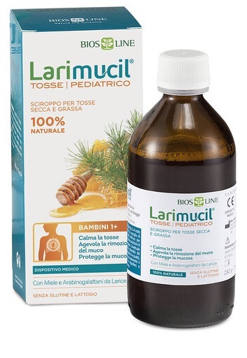 LARIMUCIL TOSSE PEDIATRICO 1+ SCIROPPO 175 ML CE 0426 230 G - Farmacia Mortise