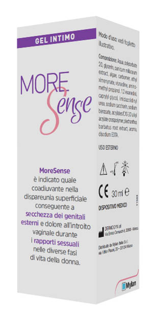 MORESENSE GEL TUBO 30 ML - Farmacia Mortise
