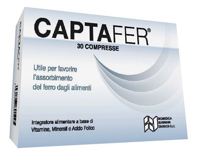 CAPTAFER 30 COMPRESSE - Farmacia Mortise