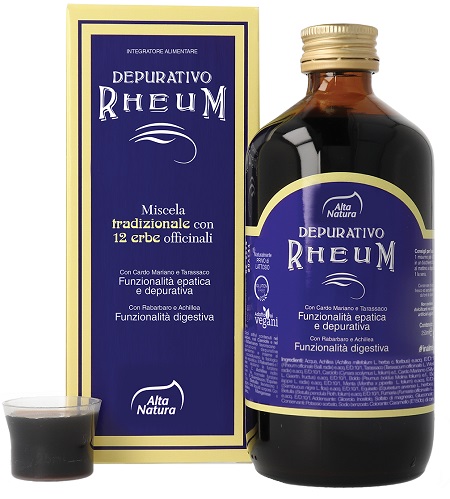 DEPURATIVO RHEUM MISCELA ERBE OFFICINALI 250 ML - Farmacia Mortise