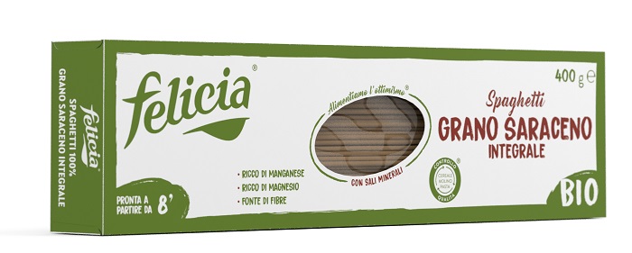 FELICIA BIO SARACENO SPAGHETTI BIO 400 G - Farmacia Mortise