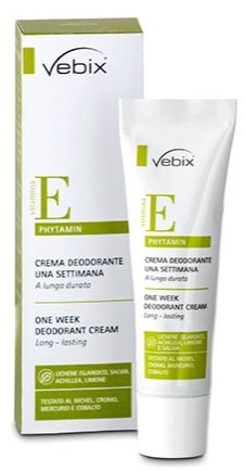 VEBIX PHYTAMIN CREMA DEODORANTE 1 SETTIMANA 25 ML - Farmacia Mortise
