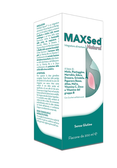 MAXSED NATURAL 200 ML - Farmacia Mortise