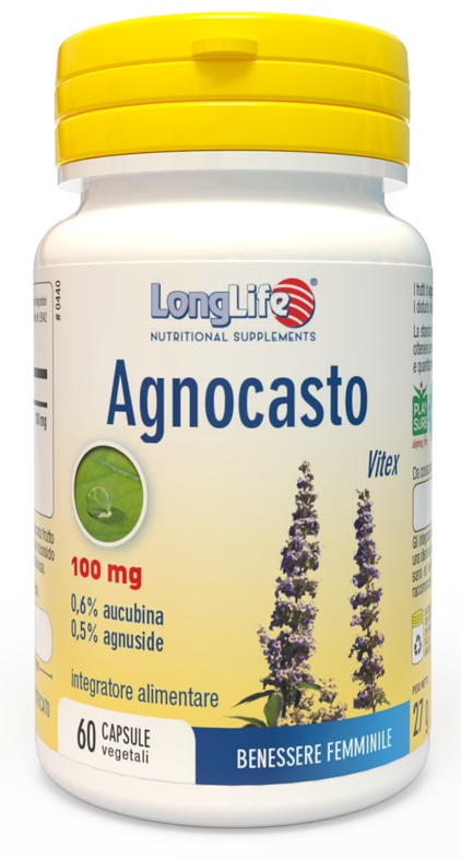 LONGLIFE AGNOCASTO 60 CAPSULE VEGETALI - Farmacia Mortise