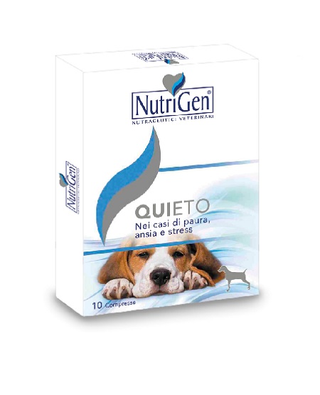QUIETO CANE 10 COMPRESSE NUTRIGEN - Farmacia Mortise