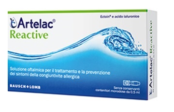 ARTELAC REACTIVE SOLUZIONE OFTALMICA MONODOSE 20 UNITA' DA 0,5 ML - Farmacia Mortise