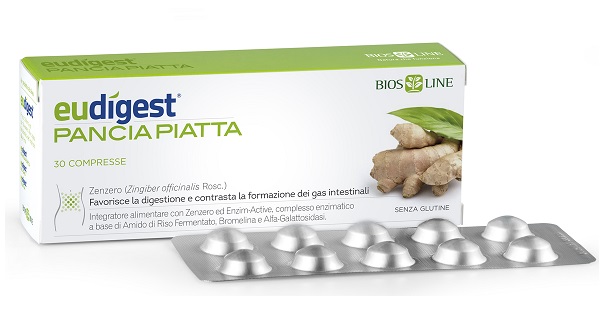 BIOSLINE EUDIGEST PANCIA PIATTA 30 COMPRESSE - Farmacia Mortise