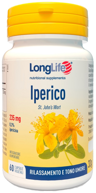 LONGLIFE IPERICO 60 CAPSULE VEGETALI - Farmacia Mortise