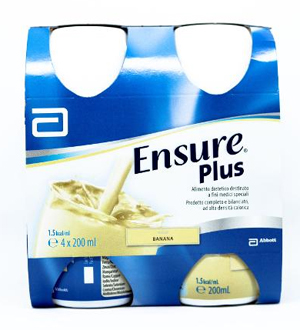 ENSURE PLUS BANANA 4 BOTTIGLIE DA 200 ML - Farmacia Mortise