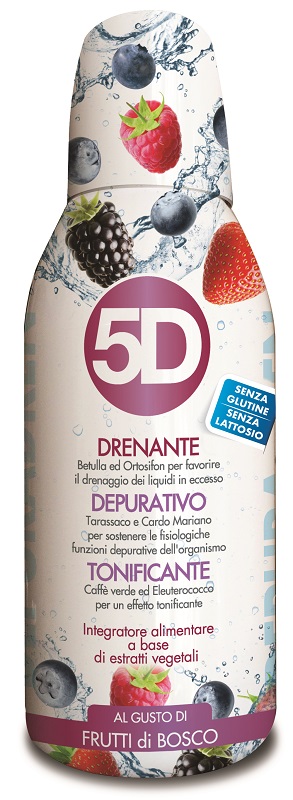 5D SLEEVERATO FRUTTI DI BOSCO 500 ML - Farmacia Mortise