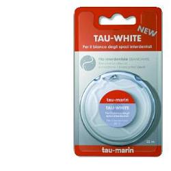TAUMARIN FILO INTERDENTALE TAU WHITE 25 MT - Farmacia Mortise