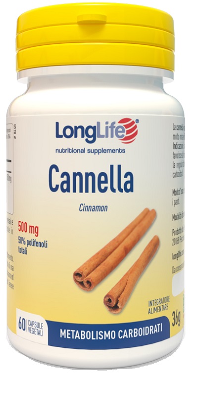 LONGLIFE CANNELLA 60 CAPSULE - Farmacia Mortise