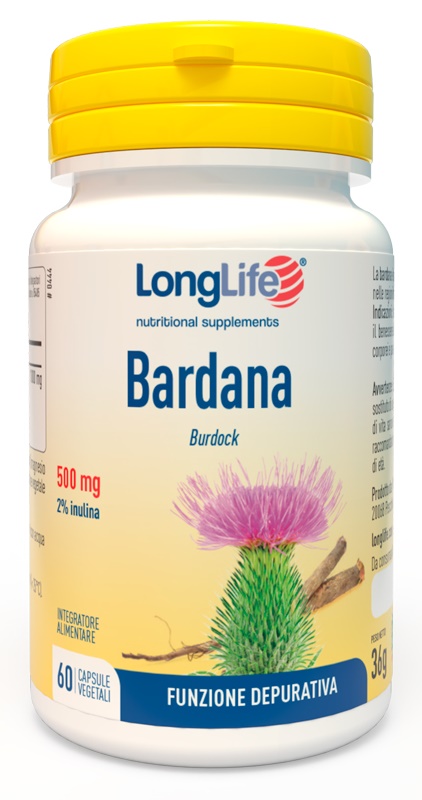 LONGLIFE BARDANA 60 CAPSULE VEGETALI - Farmacia Mortise