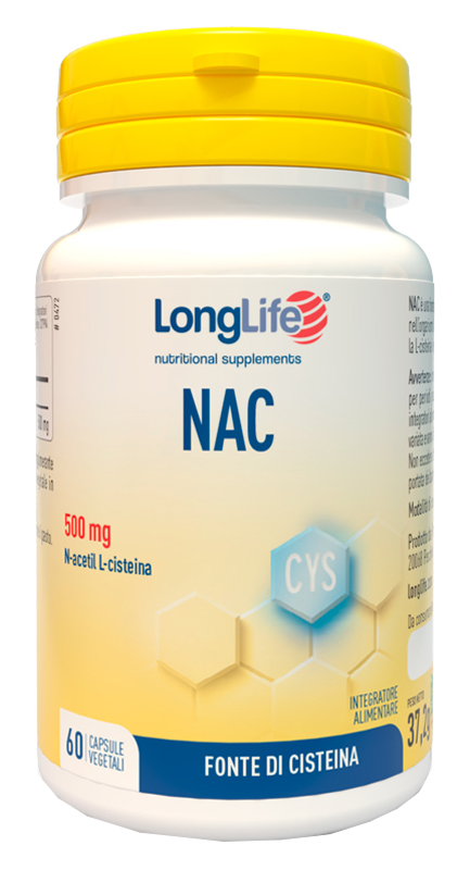 LONGLIFE NAC 60 CAPSULE VEGETALI - Farmacia Mortise