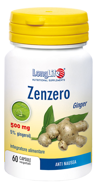 LONGLIFE ZENZERO 60 CAPSULE VEGETALI - Farmacia Mortise