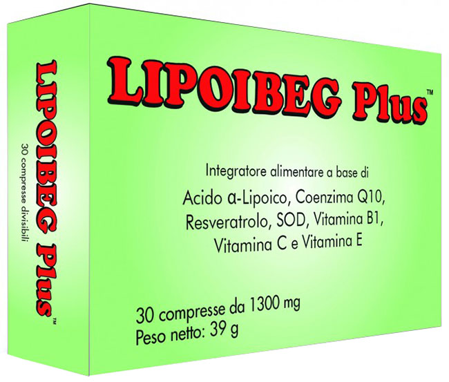 LIPOIBEG PLUS 30 COMPRESSE DA 1300 MG - Farmacia Mortise