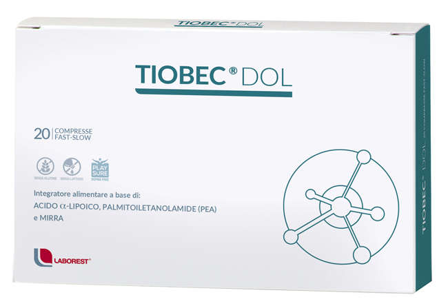 TIOBEC DOL 20 COMPRESSE DA 1455 MG - Farmacia Mortise
