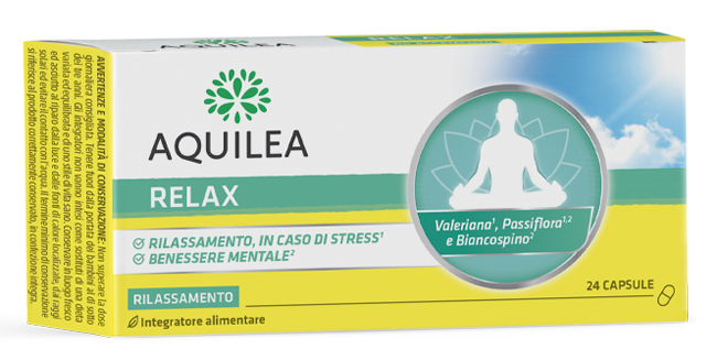 AQUILEA RELAX 24 CAPSULE VEGANE - Farmacia Mortise