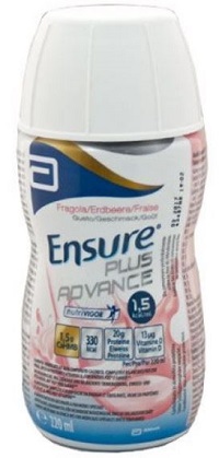 ENSURE PLUS ADVANCE FRAGOLA 4 BOTTIGLIE DA 220 ML - Farmacia Mortise