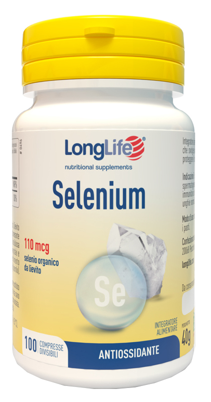 LONGLIFE SELENIUM 100 COMPRESSE DIVISIBILI - Farmacia Mortise