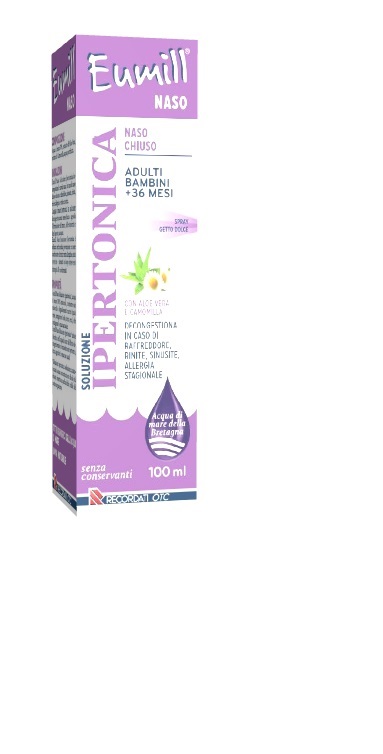 EUMILL NASO SPRAY SOLUZIONE IPERTONICA 100 ML - Farmacia Mortise