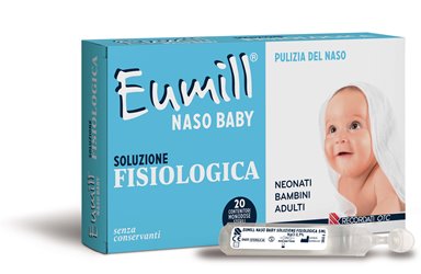 EUMILL NASO BABY SOLUZIONE FISIOLOGICA 20 MONODOSE 5 ML - Farmacia Mortise