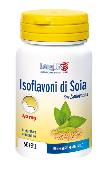 LONGLIFE ISOFLAVONI SOIA 60 PERLE - Farmacia Mortise