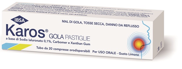 KAROS GOLA 20 PASTIGLIE ORODISPERSIBILI - Farmacia Mortise