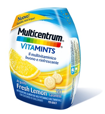 MULTICENTRUM VITAMINTS FRESH LEMON 50 CARAMELLE - Farmacia Mortise