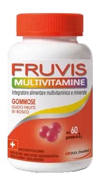 FRUVIS MULTIVITAMINE GOMMOSE 60 GELATINE DA 2 G - Farmacia Mortise