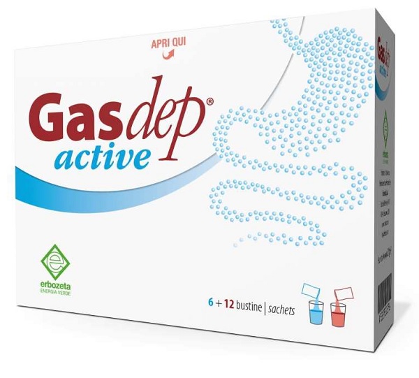 GASDEP ACTIVE 6+12 BUSTINE - Farmacia Mortise