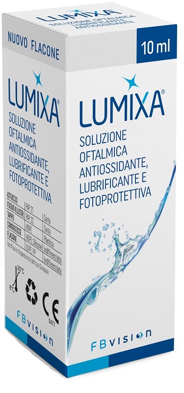 LUMIXA SOLUZIONE OFTALMICA LUBRIFICANTE ANTIOSSIDANTE 10 ML - Farmacia Mortise